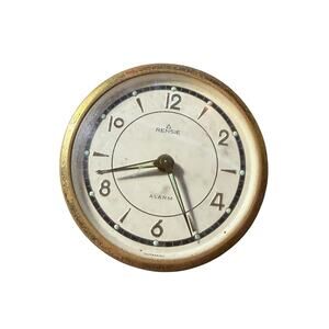 Vintage RENSIE Germany 1950s Mid-Century Alarm Clock Insert Part Repair